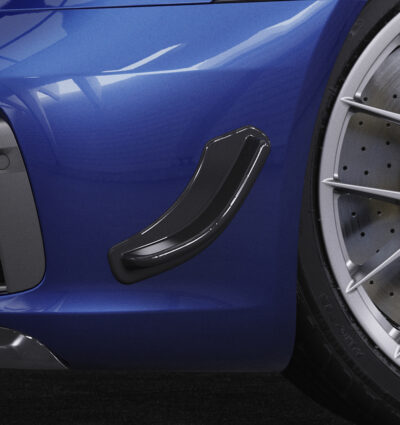 Ailettes latérales (la paire) pour Porsche 981C Cayman toutes carrosseries (2013-2016) - Fabriqué en ABS (6 finitions au choix)