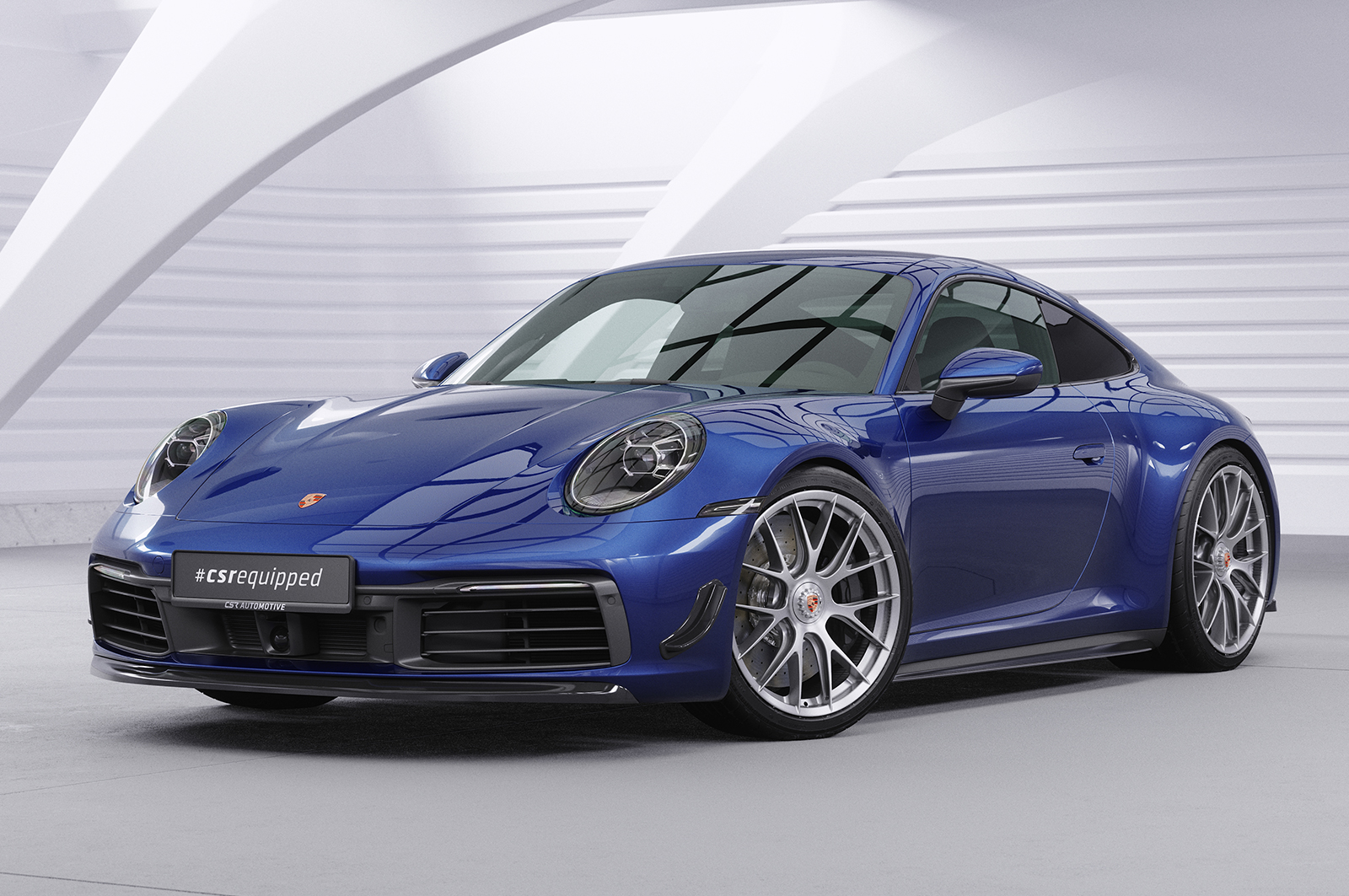 Ailettes latérales (la paire) pour Porsche 981C Cayman toutes carrosseries (2013-2016) - Fabriqué en ABS (6 finitions au choix)