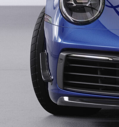 Ailettes latérales (la paire) pour Porsche 981C Cayman toutes carrosseries (2013-2016) - Fabriqué en ABS (6 finitions au choix)