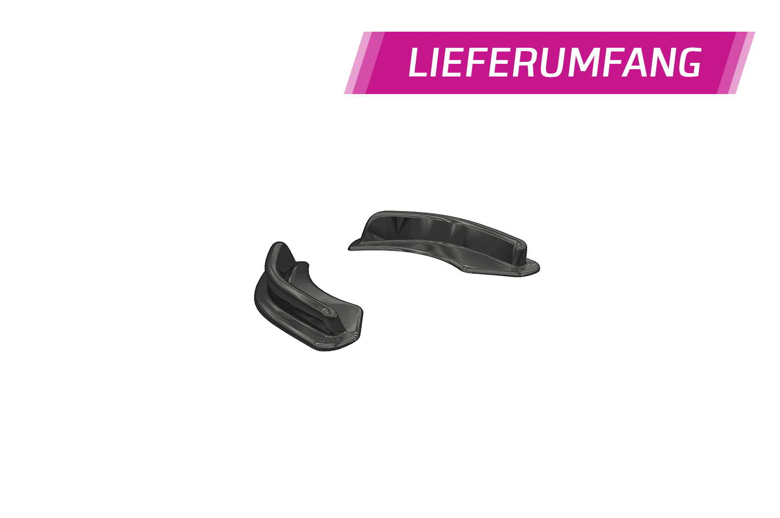 Ailettes latérales (la paire) pour Porsche 981C Cayman toutes carrosseries (2013-2016) - Fabriqué en ABS (6 finitions au choix)