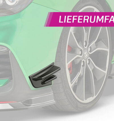 Ailettes latérales (la paire) pour Hyundai I30 (PD) N / N-Line (depuis 2017) - Fabriqué en ABS (6 finitions au choix)