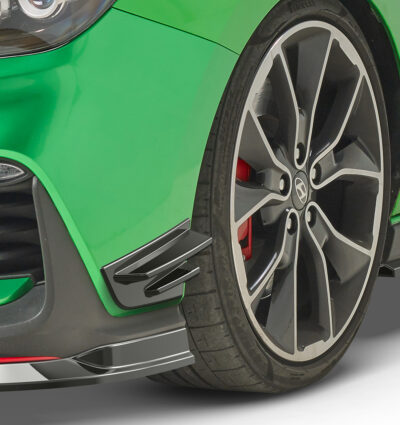 Ailettes latérales (la paire) pour Hyundai I30 (PD) N / N-Line (depuis 2017) - Fabriqué en ABS (6 finitions au choix)