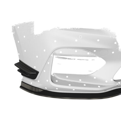 Ailettes latérales (la paire) pour Hyundai I30 (PD) N / N-Line (depuis 2017) - Fabriqué en ABS (6 finitions au choix)