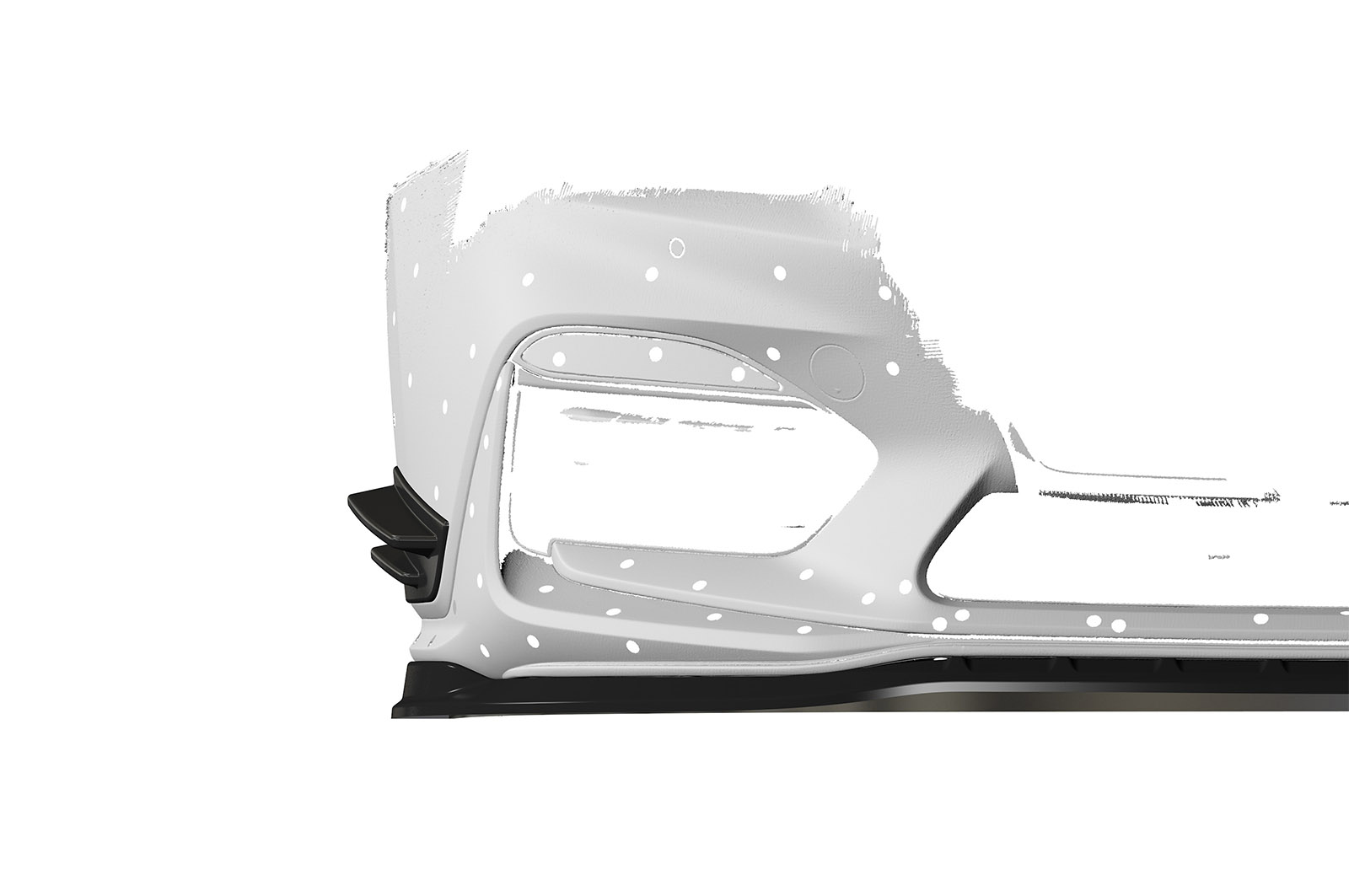 Ailettes latérales (la paire) pour Hyundai I30 (PD) N / N-Line (depuis 2017) - Fabriqué en ABS (6 finitions au choix)