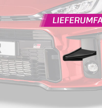 Ailettes latérales (la paire) pour Toyota GR Yaris (XP21) toutes carrosseries (depuis 2020) - Fabriqué en ABS (6 finitions au choix)