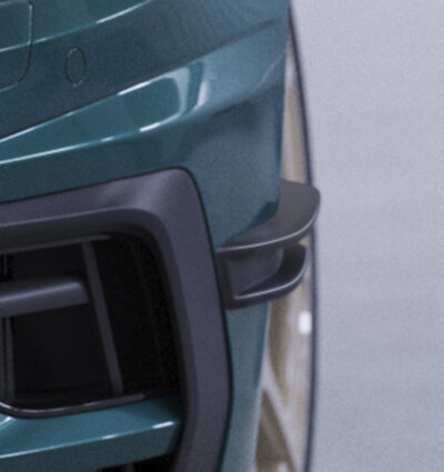 Ailettes latérales (la paire) pour VW Golf 7 (Typ AU) R (facelift) (2017-2021) - Fabriqué en ABS (6 finitions au choix)