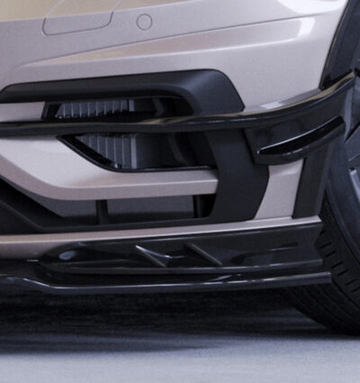 Ailettes latérales (la paire) pour VW Golf 7 (Typ AU) R (facelift) (2017-2021) - Fabriqué en ABS (6 finitions au choix)