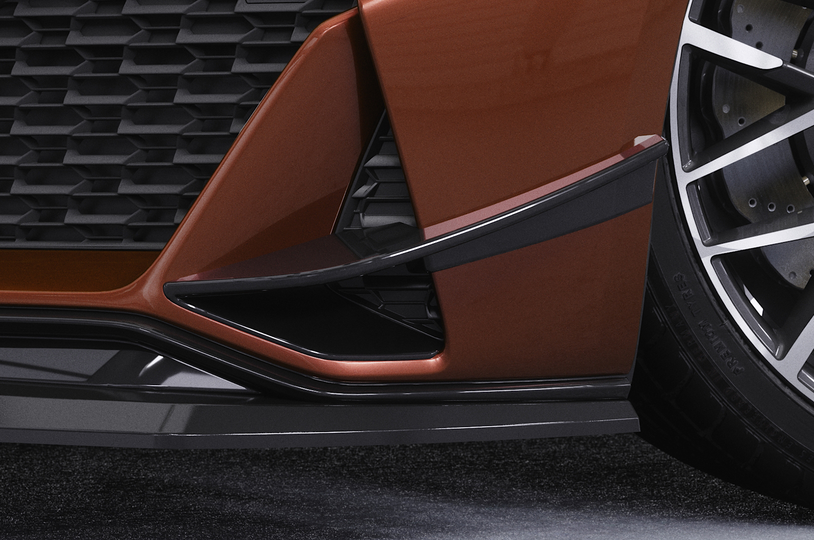 Ailettes latérales (la paire) pour Audi R8 (Typ 4S) toutes carrosseries (facelift) (depuis 02/2019) - Fabriqué en ABS (6 finitions au choix)