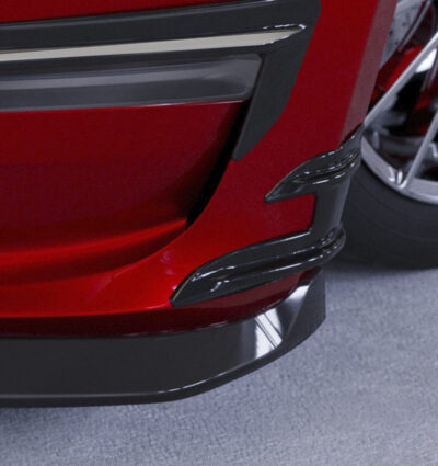 Ailettes latérales (la paire) pour Tesla Model 3 toutes carrosseries (depuis 2017) - Fabriqué en ABS (6 finitions au choix)