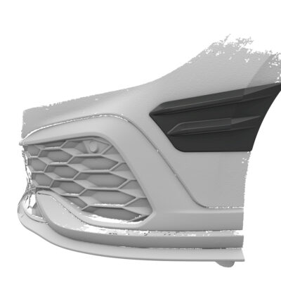 Ailettes latérales (la paire) pour VW Golf 8 (Typ CD) GTI / GTI Clubsport (2020-2024) - Fabriqué en ABS (6 finitions au choix)