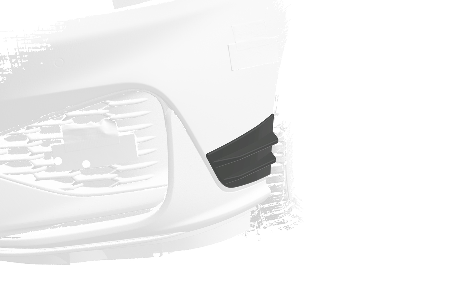 Ailettes latérales (la paire) pour Hyundai i30 (PD) N / N-Line (depuis 2019) - Fabriqué en ABS (6 finitions au choix)