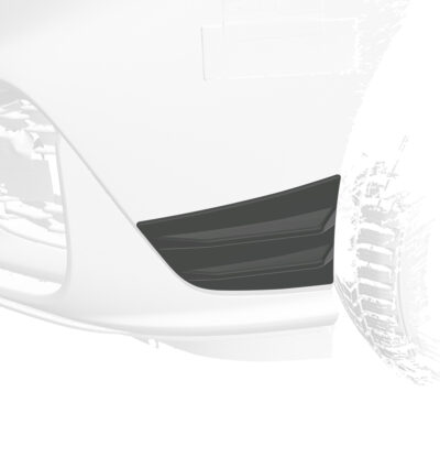 Ailettes latérales (la paire) pour Hyundai i30 (PD) N / N-Line (depuis 2019) - Fabriqué en ABS (6 finitions au choix)