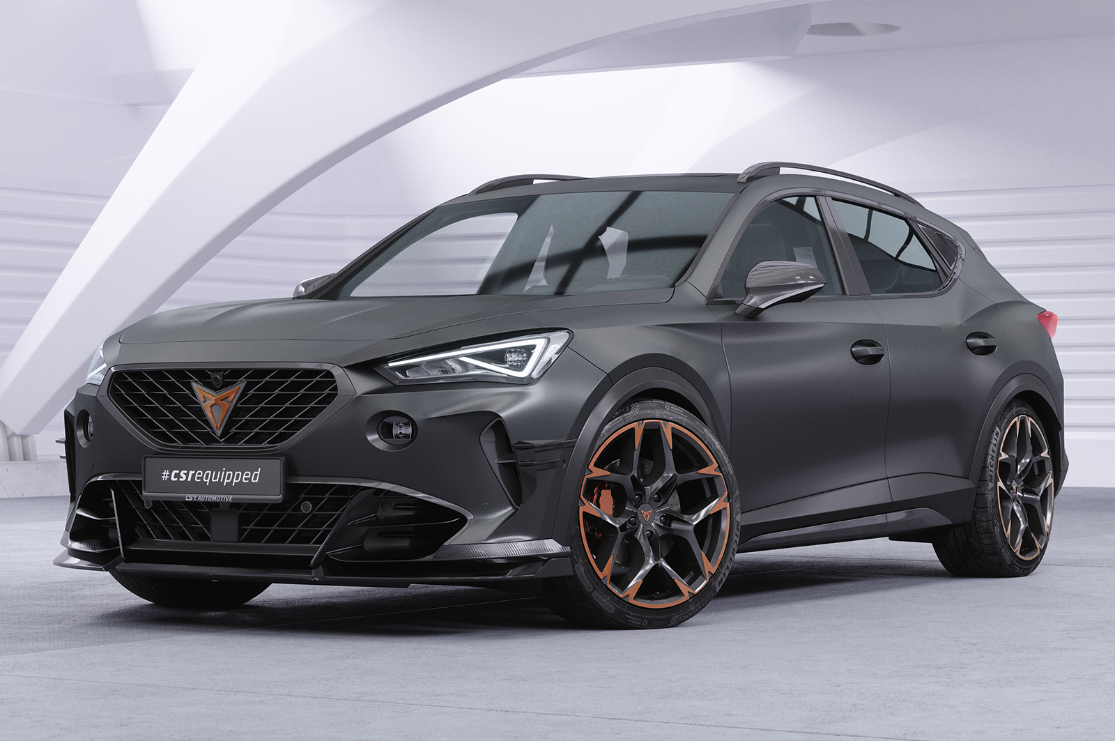 Ailettes latérales (la paire) pour Cupra Formentor toutes carrosseries (2020-2024) - Fabriqué en ABS (6 finitions au choix)