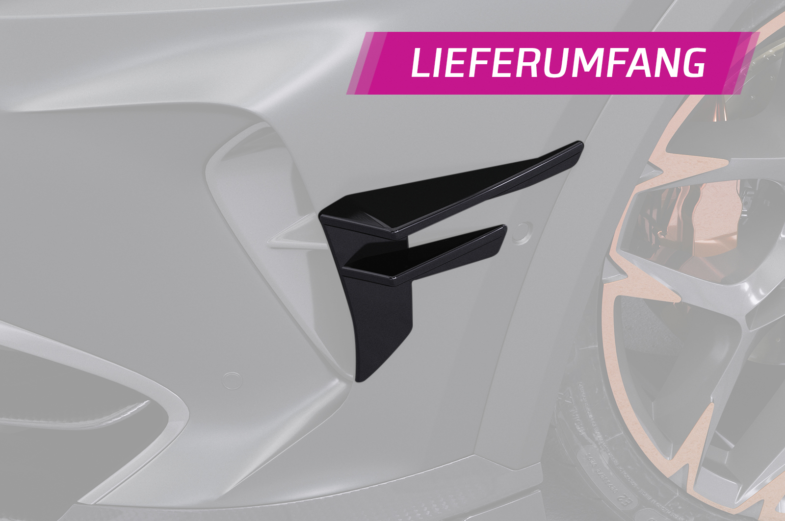 Ailettes latérales (la paire) pour Cupra Formentor toutes carrosseries (2020-2024) - Fabriqué en ABS (6 finitions au choix)