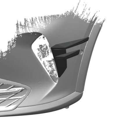 Ailettes latérales (la paire) pour Cupra Formentor toutes carrosseries (2020-2024) - Fabriqué en ABS (6 finitions au choix)