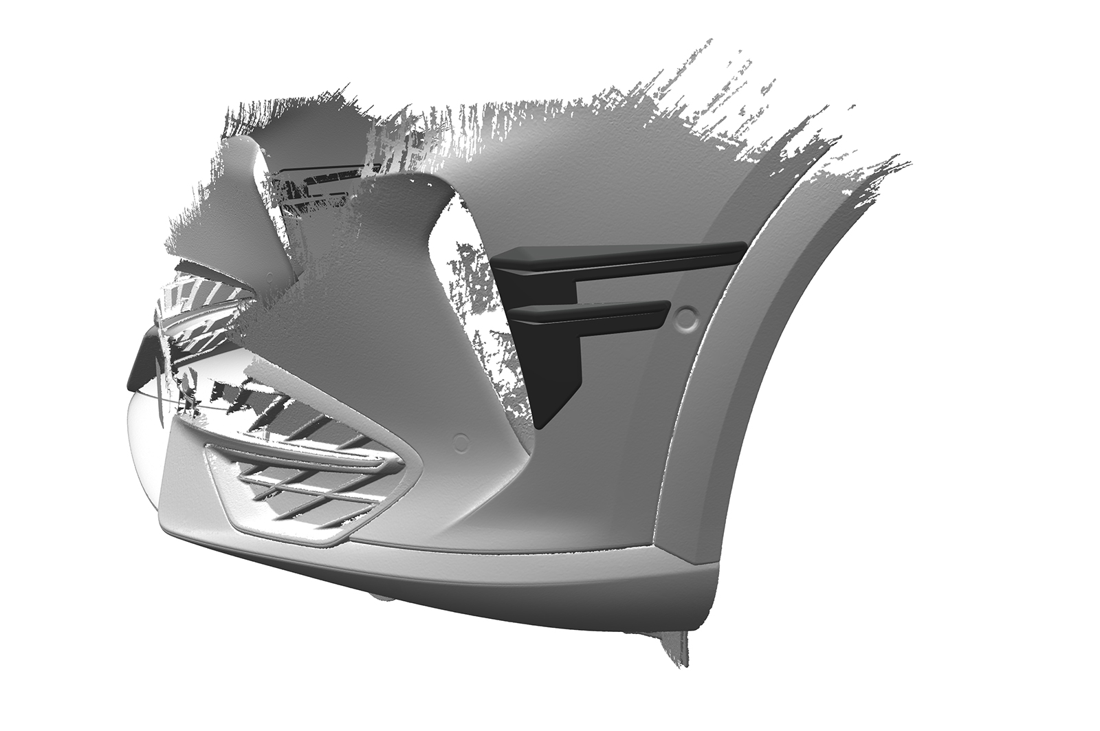 Ailettes latérales (la paire) pour Cupra Formentor toutes carrosseries (2020-2024) - Fabriqué en ABS (6 finitions au choix)
