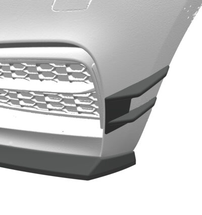 Ailettes latérales (la paire) pour BMW Série 2 F22 / F23 Pack M et M2 (11/2013-07/2021) - Fabriqué en ABS (6 finitions au choix)