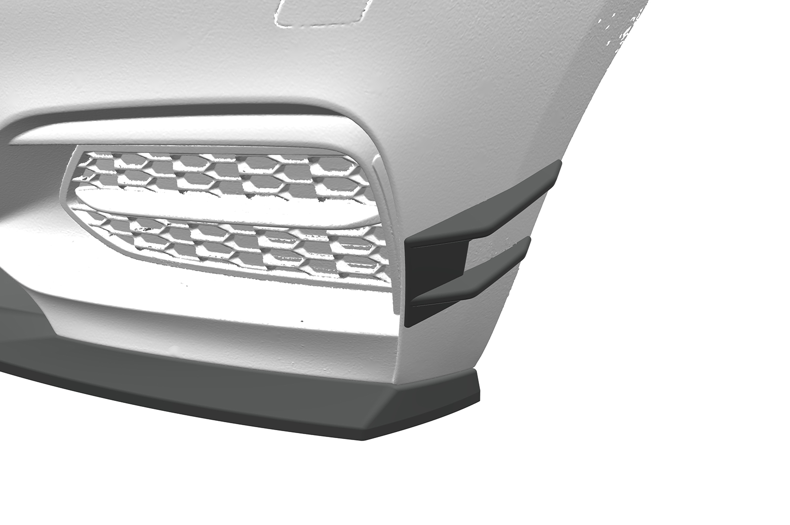 Ailettes latérales (la paire) pour BMW Série 2 F22 / F23 Pack M et M2 (11/2013-07/2021) - Fabriqué en ABS (6 finitions au choix)