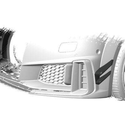 Ailettes latérales (la paire) pour Audi TT (FV / 8S) S-Line et TTS (10/2014-06/2018) - Fabriqué en ABS (6 finitions au choix)