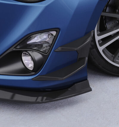 Ailettes latérales (la paire) pour Toyota GT86 toutes carrosseries (2012-2020) - Fabriqué en ABS (6 finitions au choix)