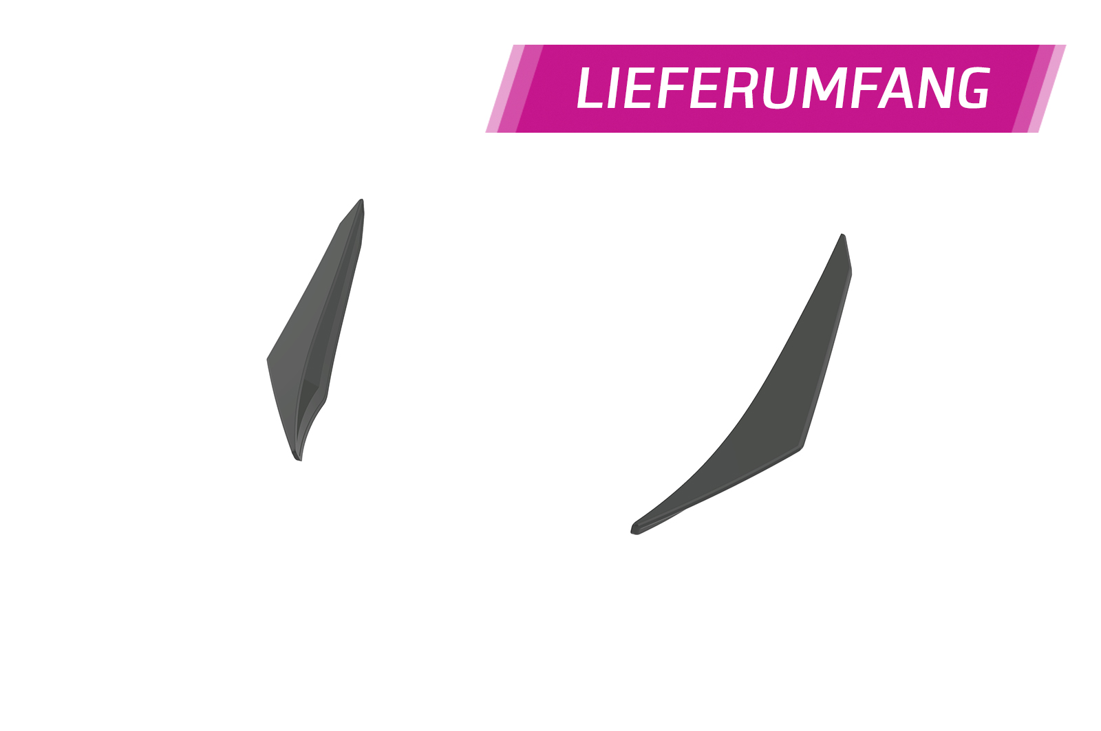 Ailettes latérales (la paire) pour BMW Z4 G29 toutes carrosseries (incl. Pack M / M40i) (depuis 2018) - Fabriqué en ABS (6 finitions au choix)