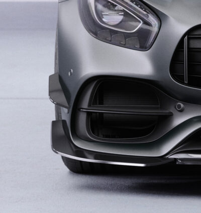 Ailettes latérales (la paire) pour Mercedes Benz AMG GT (190) toutes carrosseries (03/2017-12/2021) - Fabriqué en ABS (6 finitions au choix)