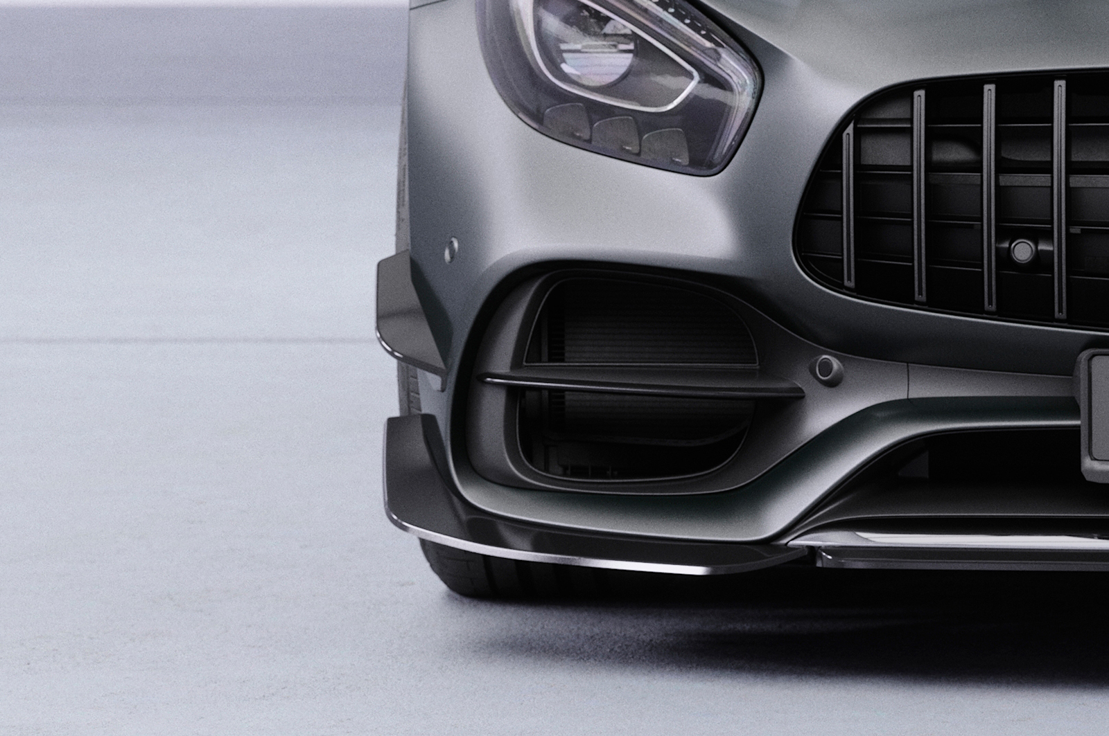 Ailettes latérales (la paire) pour Mercedes Benz AMG GT (190) toutes carrosseries (03/2017-12/2021) - Fabriqué en ABS (6 finitions au choix)