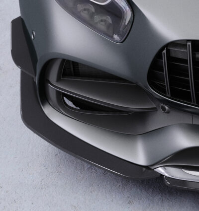 Ailettes latérales (la paire) pour Mercedes Benz AMG GT (190) toutes carrosseries (03/2017-12/2021) - Fabriqué en ABS (6 finitions au choix)