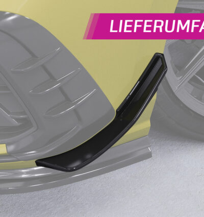 Ailettes latérales (la paire) pour VW Golf 8 (Typ CD) GTI / GTD / GTE et R-Line (depuis 12/2019) - Fabriqué en ABS (6 finitions au choix)