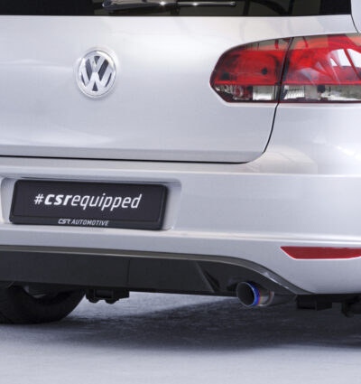 Diffuseur / Ajout de parechoc arrière pour VW Golf 6 hatchback (2008-2012) - Fabriqué en ABS (6 finitions au choix)