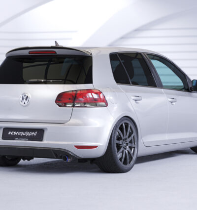 Diffuseur / Ajout de parechoc arrière pour VW Golf 6 hatchback (2008-2012) - Fabriqué en ABS (6 finitions au choix)