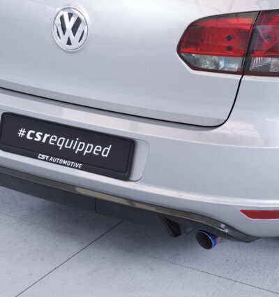 Diffuseur / Ajout de parechoc arrière pour VW Golf 6 hatchback (2008-2012) - Fabriqué en ABS (6 finitions au choix)