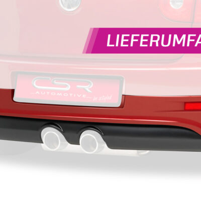 Diffuseur / Ajout de parechoc arrière pour VW Golf 5 hatchback (2003-2008) - Fabriqué en ABS (6 finitions au choix)