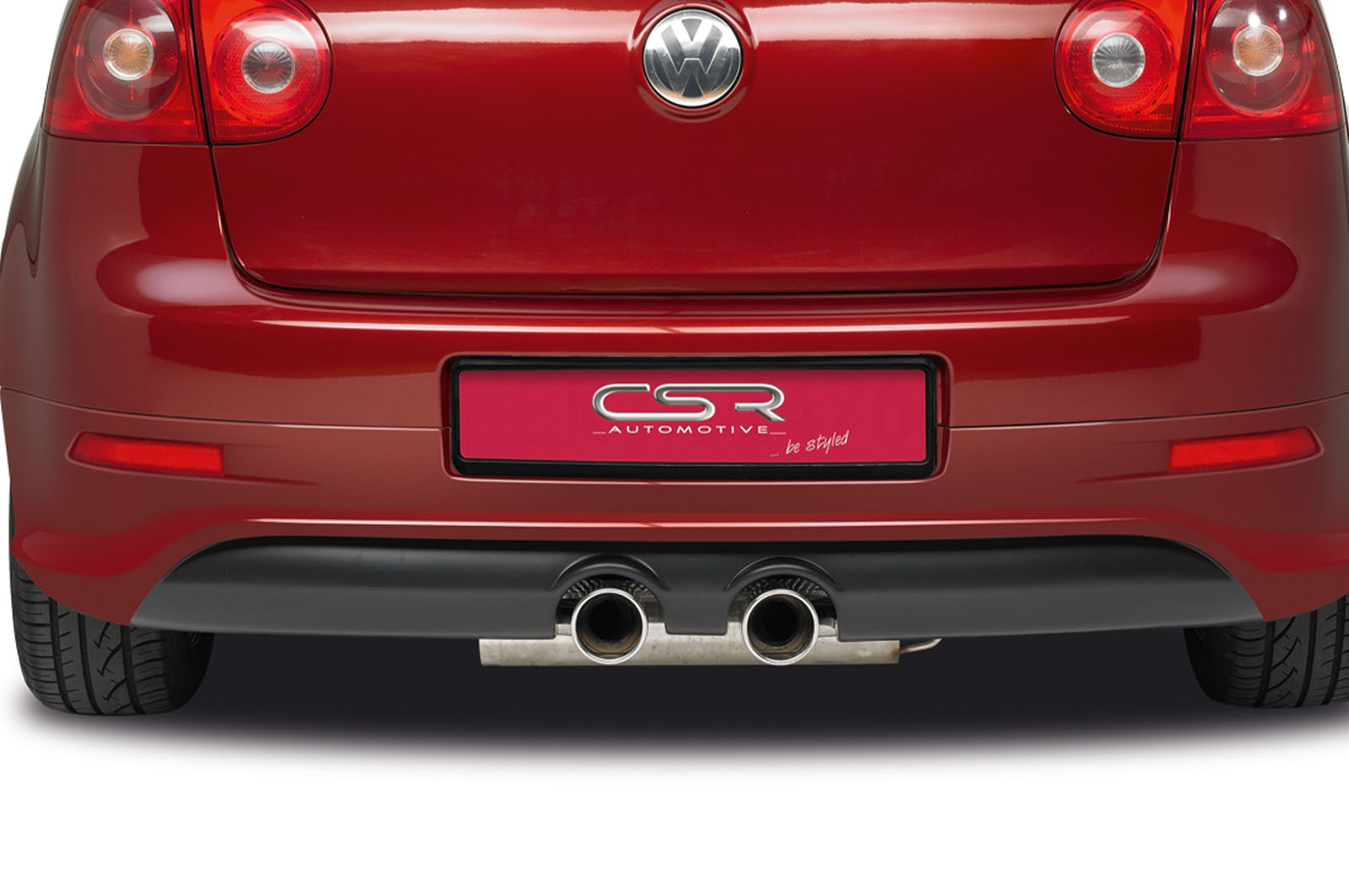 Diffuseur / Ajout de parechoc arrière pour VW Golf 5 hatchback (2003-2008) - Fabriqué en ABS (6 finitions au choix)