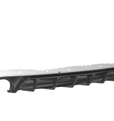 Diffuseur / Ajout de parechoc arrière pour Audi A6 C7 4G berline et Avant (04/2011-09/2014) - Fabriqué en ABS (6 finitions au choix)