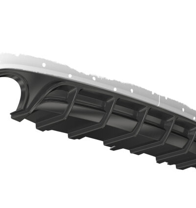 Diffuseur / Ajout de parechoc arrière pour Audi A6 C7 4G berline et Avant (04/2011-09/2014) - Fabriqué en ABS (6 finitions au choix)
