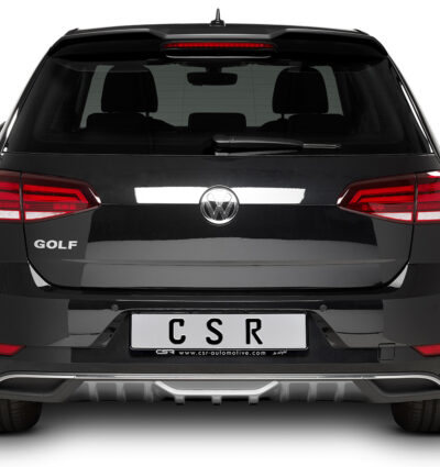 Diffuseur / Ajout de parechoc arrière pour VW Golf 7 (Typ AU) toutes carrosseries (facelift) (depuis 03/2017) - Fabriqué en ABS (6 finitions au choix)