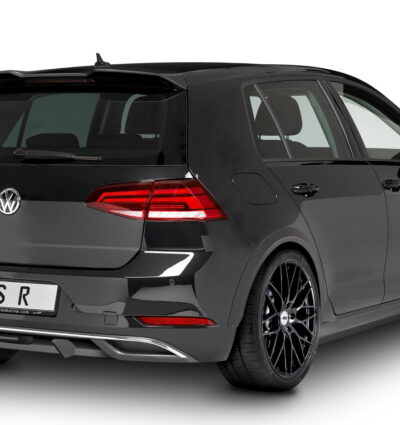 Diffuseur / Ajout de parechoc arrière pour VW Golf 7 (Typ AU) finition de base (facelift) (depuis 03/2017) - Fabriqué en ABS (6 finitions au choix)