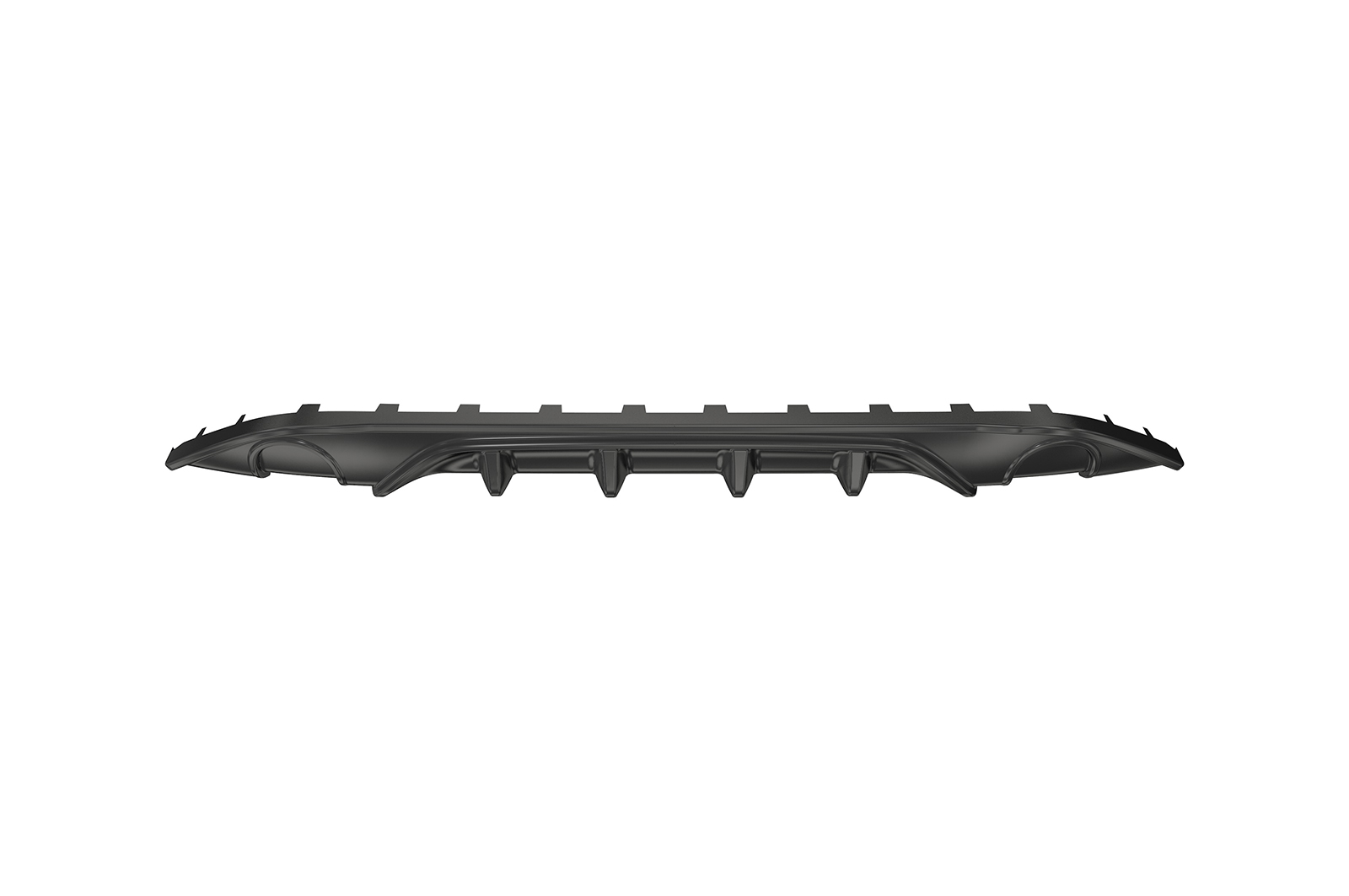 Diffuseur / Ajout de parechoc arrière pour VW Golf 7 (Typ AU) finition de base (préfacelift) (08/2012-02/2017) - Fabriqué en ABS (6 finitions au choix)