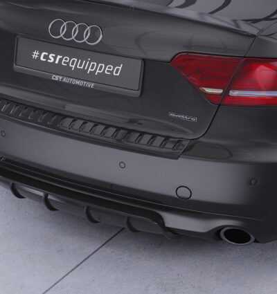 Diffuseur / Ajout de parechoc arrière pour Audi A5 8T finition de base (2007-2011) - Fabriqué en ABS (6 finitions au choix)