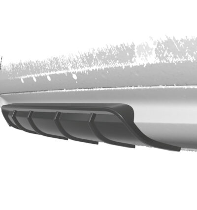 Diffuseur / Ajout de parechoc arrière pour Audi A5 8T finition de base (2007-2011) - Fabriqué en ABS (6 finitions au choix)