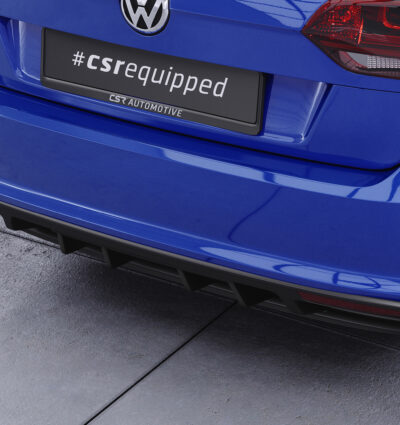 Diffuseur / Ajout de parechoc arrière pour VW Golf 7 (Typ AU) break R-Line (04/2013-02/2017) - Fabriqué en ABS (6 finitions au choix)