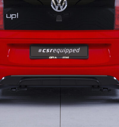 Diffuseur / Ajout de parechoc arrière pour VW up! finition de base (préfacelift) (2011-2016) - Fabriqué en ABS (6 finitions au choix)