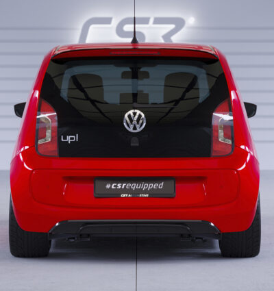 Diffuseur / Ajout de parechoc arrière pour VW up! finition de base (préfacelift) (2011-2016) - Fabriqué en ABS (6 finitions au choix)