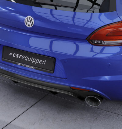 Diffuseur / Ajout de parechoc arrière pour VW Scirocco 3 R (2010-2012) - Fabriqué en ABS (6 finitions au choix)