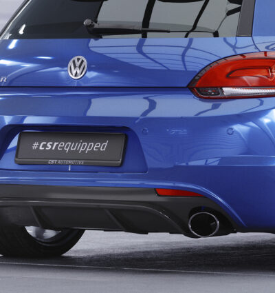 Diffuseur / Ajout de parechoc arrière pour VW Scirocco 3 R (2010-2012) - Fabriqué en ABS (6 finitions au choix)