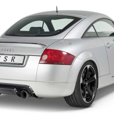 Diffuseur / Ajout de parechoc arrière pour Audi TT 8N toutes carrosseries avec Auspuff links et rechts (1998-2006) - Fabriqué en ABS (6 finitions au choix)