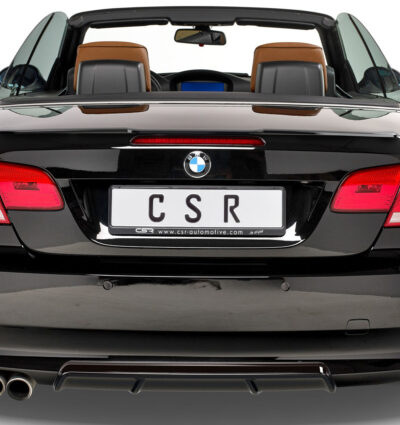 Diffuseur / Ajout de parechoc arrière pour BMW Série 3 E92 / E93 coupé et cabriolet (préfacelift) (06/2006-03/2010) - Fabriqué en ABS (6 finitions au choix)