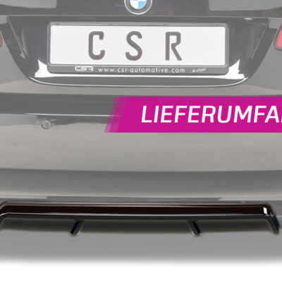 Diffuseur / Ajout de parechoc arrière pour BMW Série 3 E92 / E93 coupé et cabriolet (préfacelift) (06/2006-03/2010) - Fabriqué en ABS (6 finitions au choix)