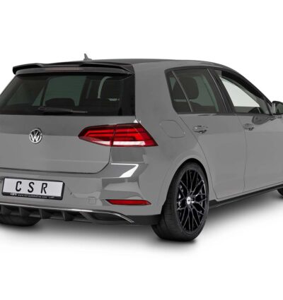 Diffuseur / Ajout de parechoc arrière pour VW Golf 7 (Typ AU) finition de base (facelift) (depuis 03/2017) - Fabriqué en ABS (6 finitions au choix)